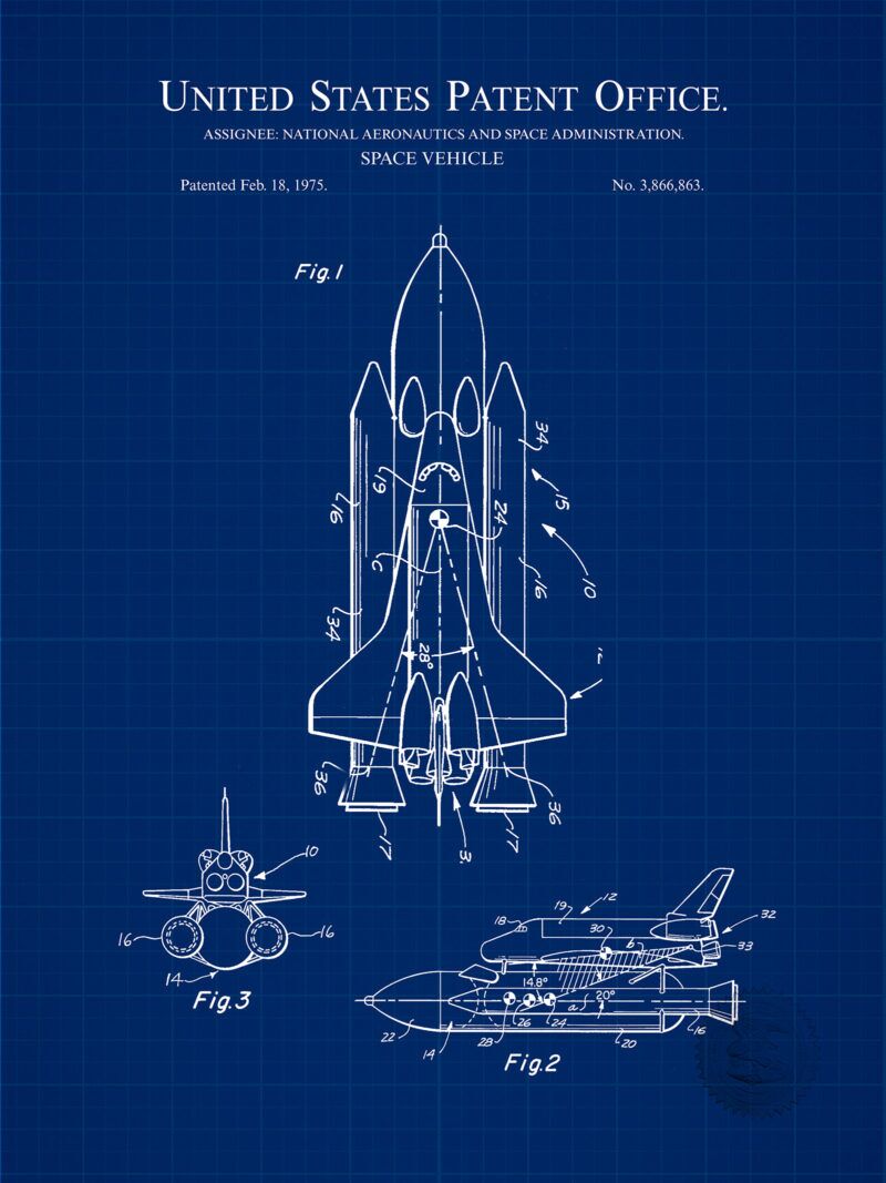 Space Exploration Prints | Patent Collection