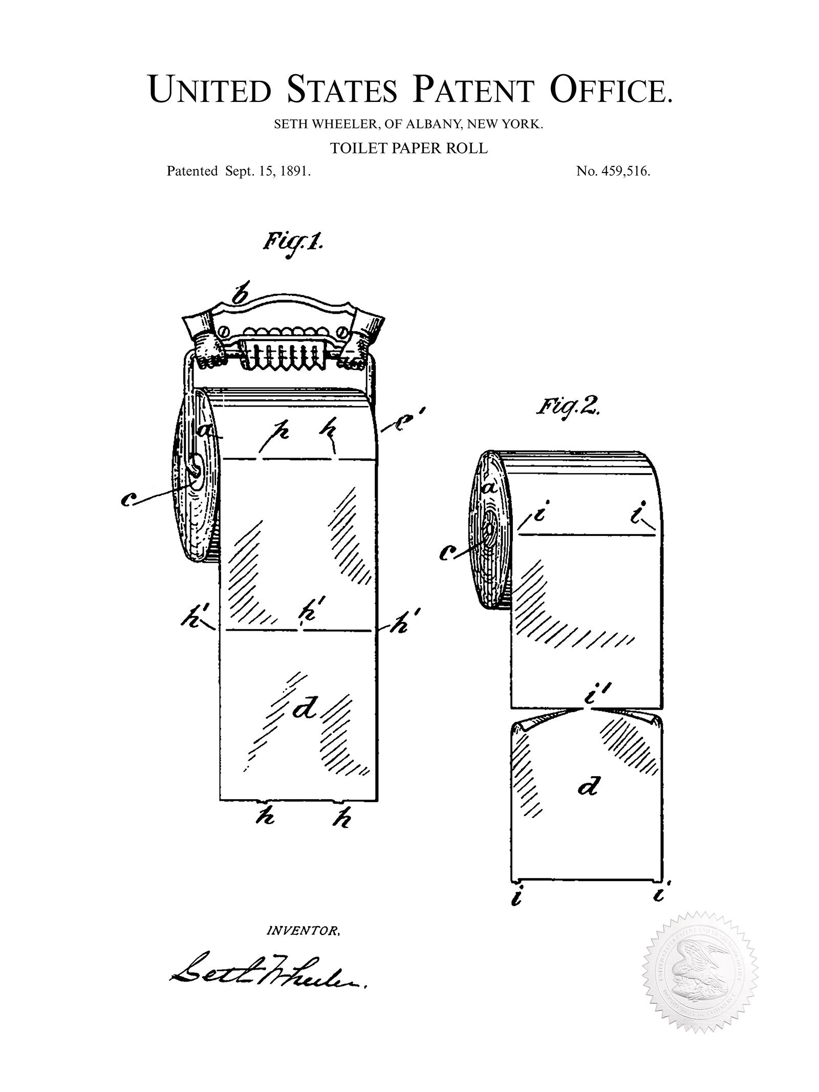 toilet paper holder patent expiration timeline chart