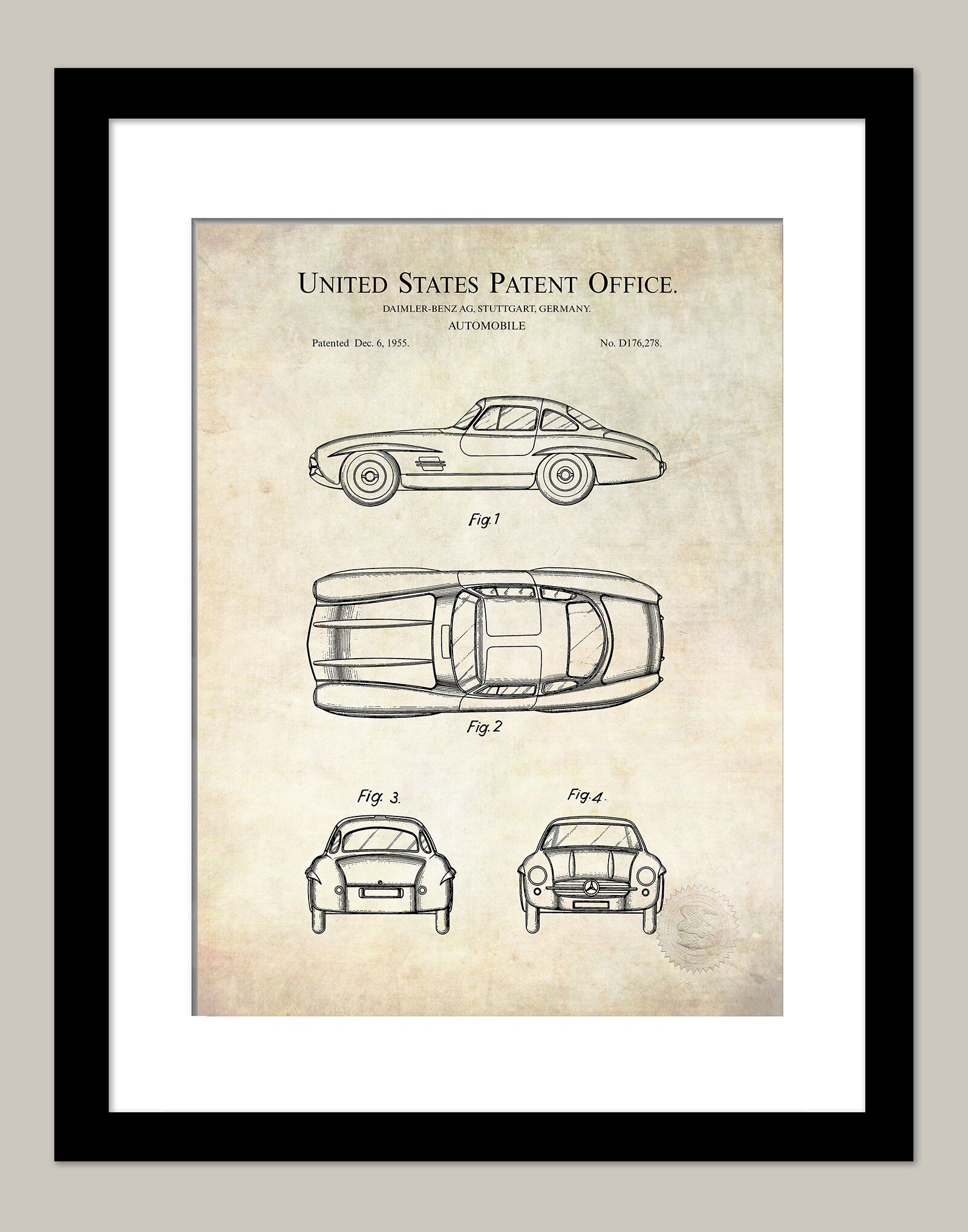 Mercedes 300SL | 1955 Patent