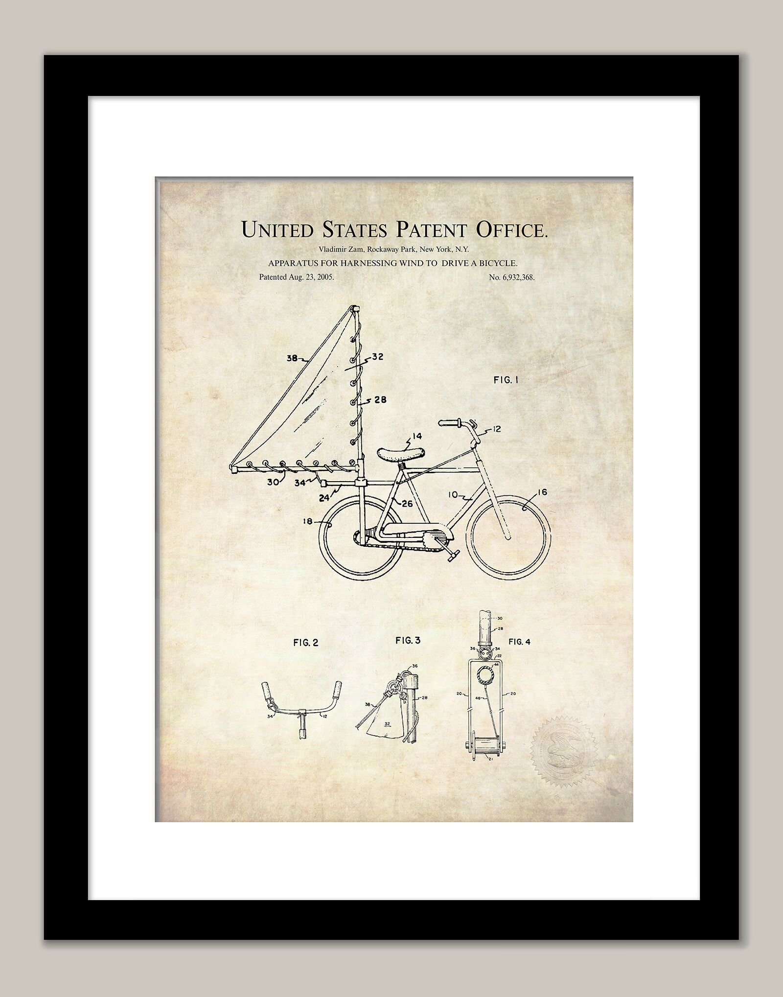 Bicycle Sail | 2005 Patent